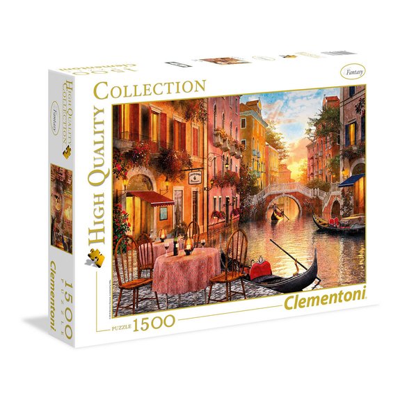 Puzzle 1500 pièces : Venise au crépuscule