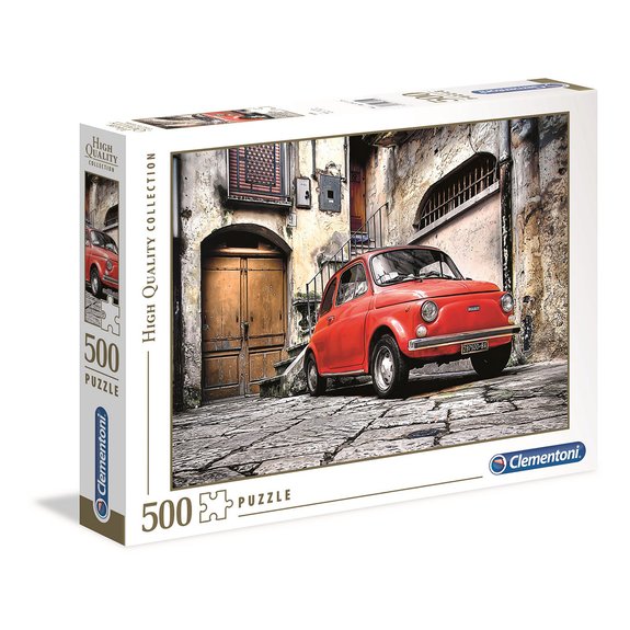 Puzzle 500 pièces : Fiat 500