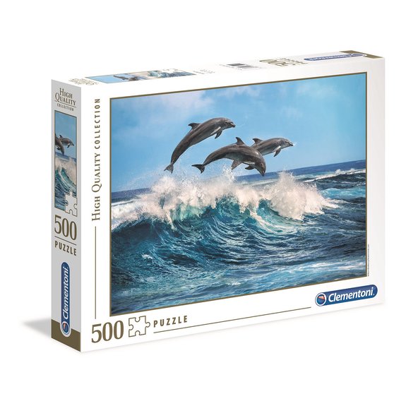 Puzzle High Quality 500 pièces Dauphins
