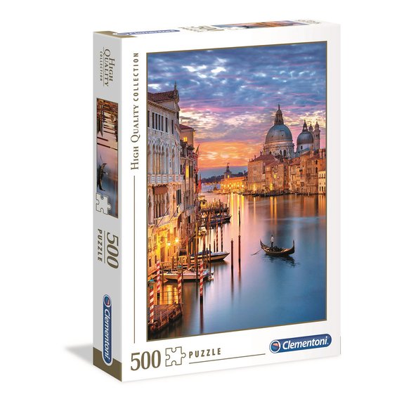 Puzzle High Quality 500 pièces Venise éclairée