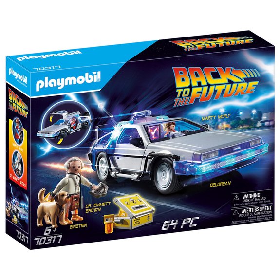 Back to the Future DeLorean Playmobil 70317
