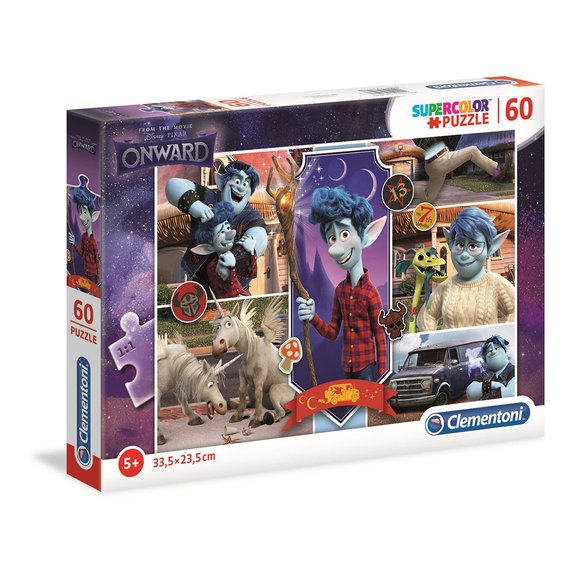 Puzzle SuperColor 60 pièces - En Avant