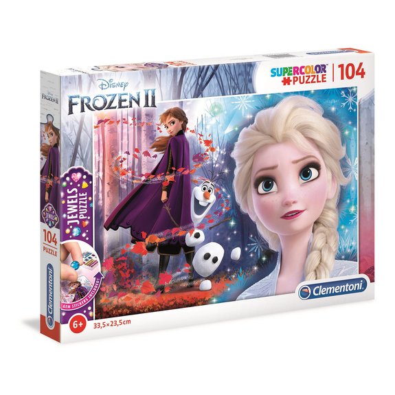 Puzzle Jewels 104 pièces La Reine des Neiges 2