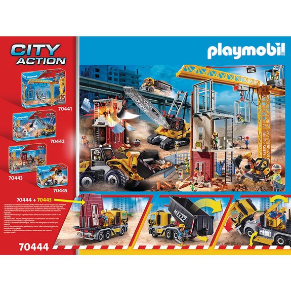 Camion avec benne et plateforme Playmobil City Action 70444