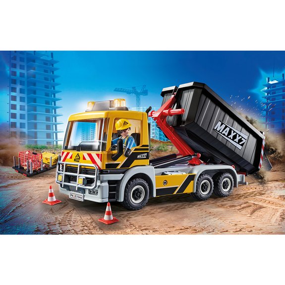 Camion avec benne et plateforme Playmobil City Action 70444