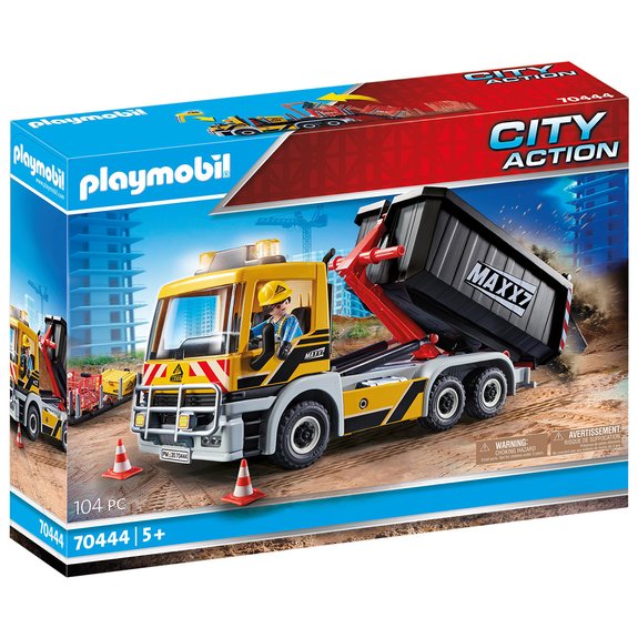 Camion avec benne et plateforme Playmobil City Action 70444