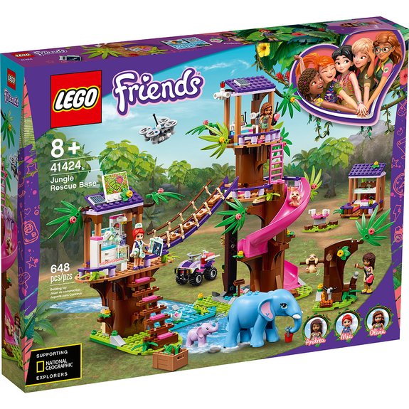 La base de sauvetage dans la jungle LEGO Friends 41424