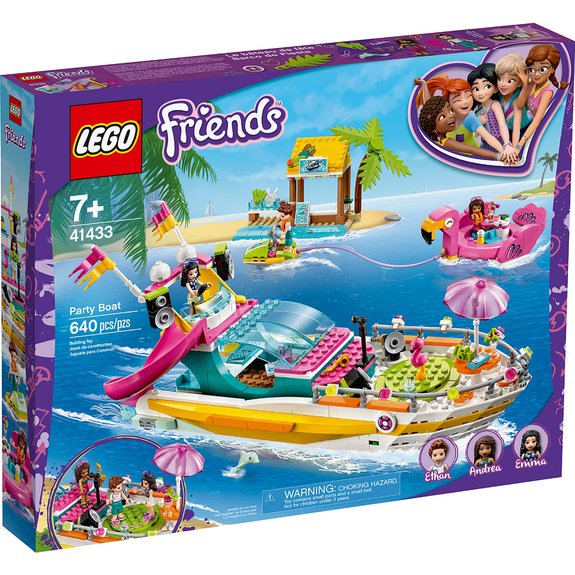 Le bateau de fête LEGO Friends 41433