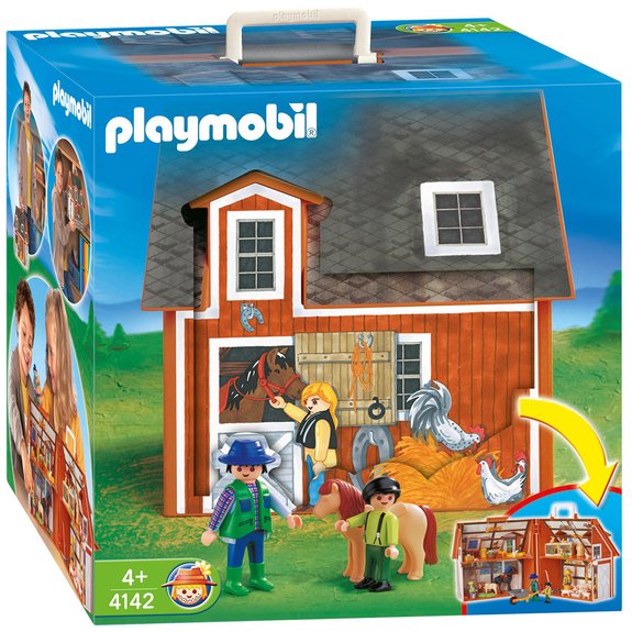 Ferme transportable Playmobil 4142
