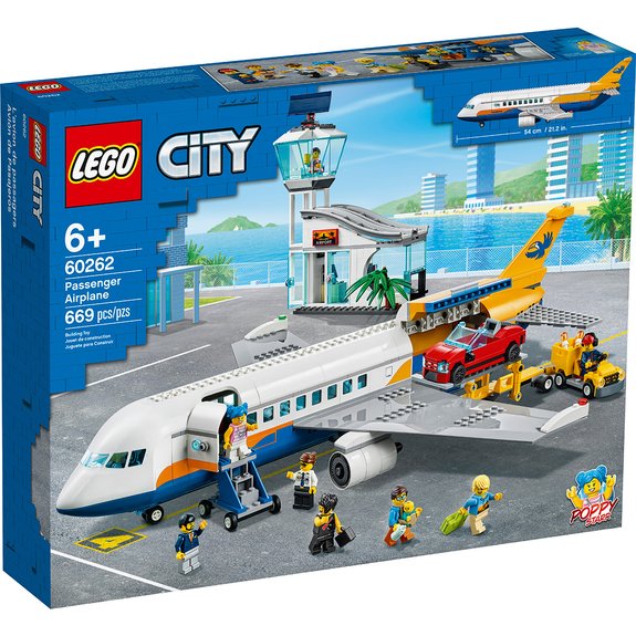 L'avion de passagers LEGO City 60262