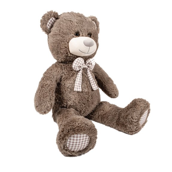 Peluche Ours avec nud 80 cm
