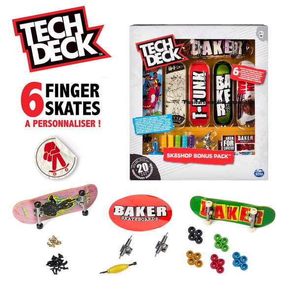Skate Shop Bonus Pack - Tech Deck