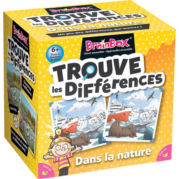 BrainBox : Trouve les Différences Dans la Nature