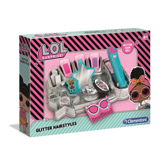 Hair accessoires / Cheveux scintillants - LOL