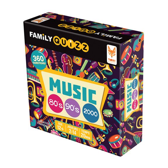 Family Quizz Musique Années 80-90