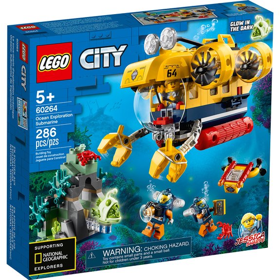 Le sous-marin dexploration LEGO City 60264