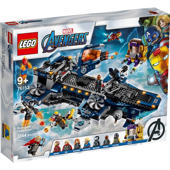 Lhéliporteur des Avengers LEGO Marvel Avengers 76153