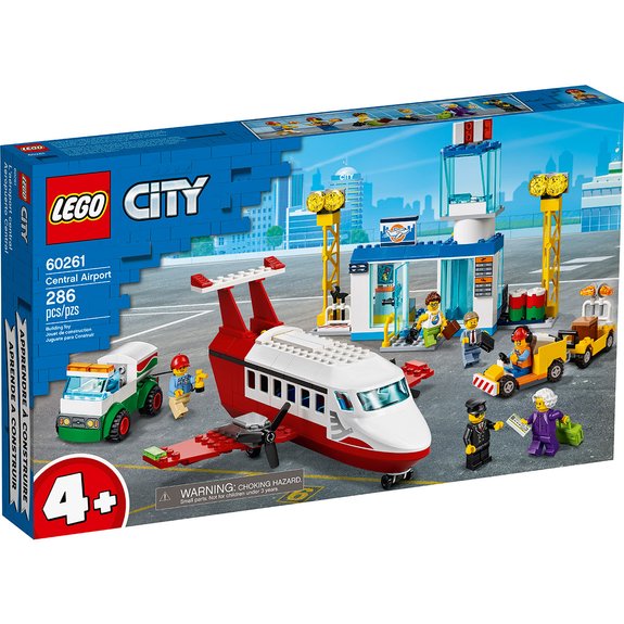 L'aéroport central LEGO City 60261