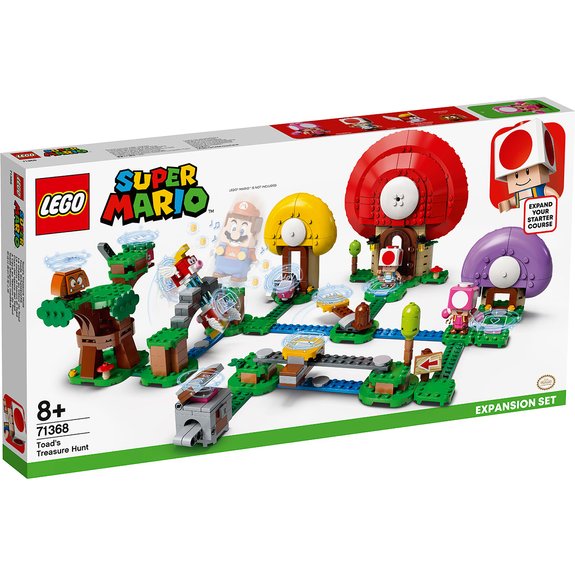 Ensemble d'extension La chasse au trésor de Toad LEGO Super Mario 71368