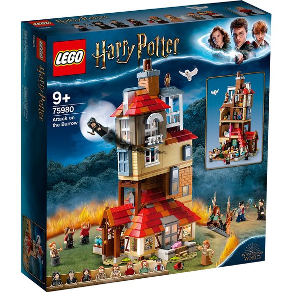 L'attaque du Terrier des Weasley LEGO Harry Potter 75980