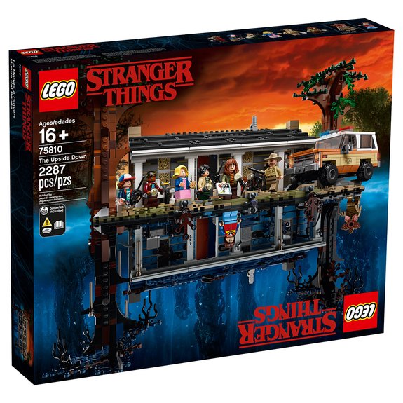 La maison dans le monde à l'envers LEGO Stranger Things 75810
