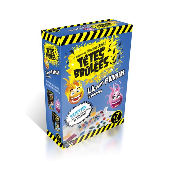 La mini fabrik à bonbons Têtes brûlées