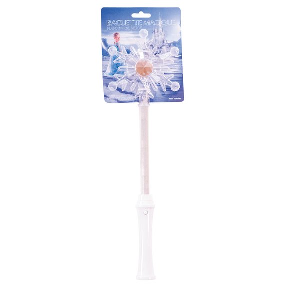 Baguette magique flocon lumineuse