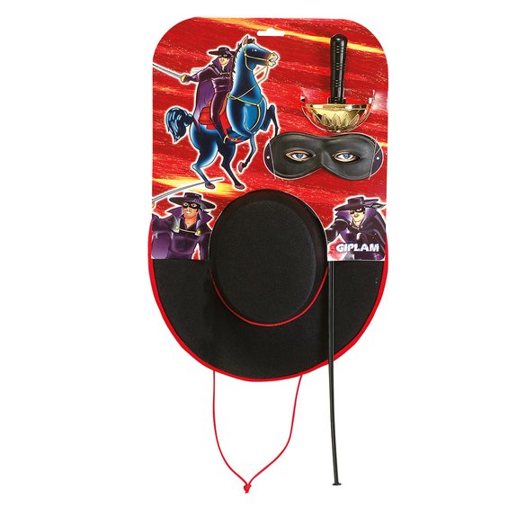 Set de déguisement cavalier noir