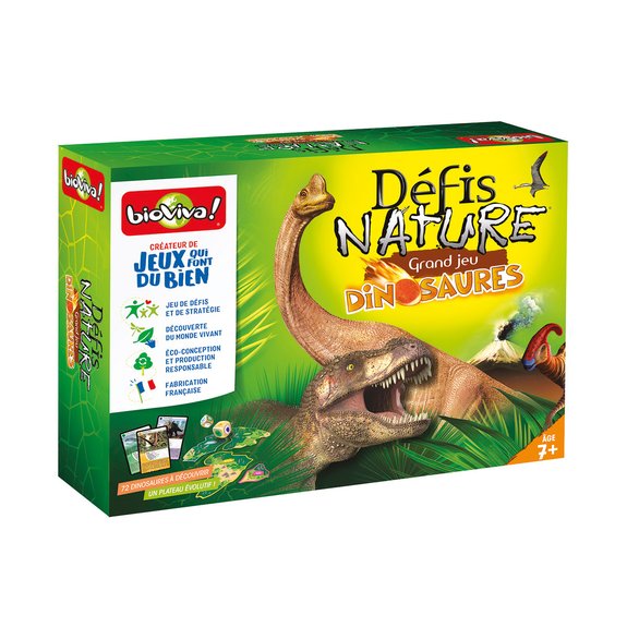 Le grand jeu Défis Nature - Dinosaures