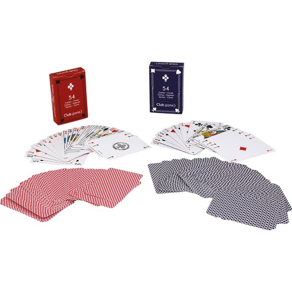 Pack de 2 jeux de 54 cartes