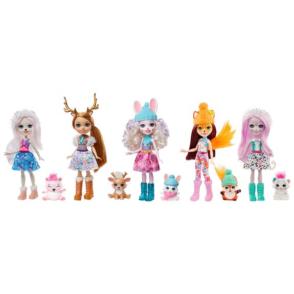 Coffret 5 poupées Enchantimals
