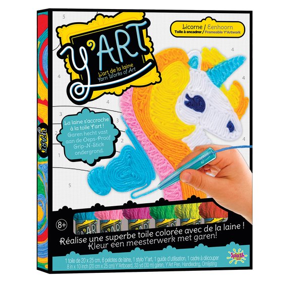 Coffret créatif Y'art - l'art de la laine