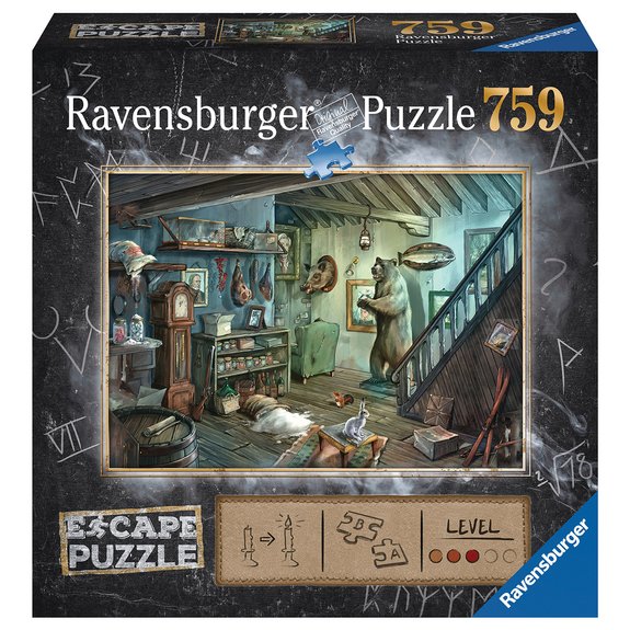 Escape puzzle 759 pièces - La cave de la terreur