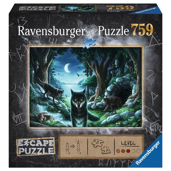 Escape puzzle 759 pièces - Histoires de loups