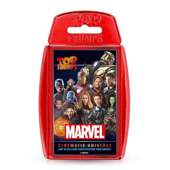 Jeu de cartes Top Trumps Marvel Cinematic Universe