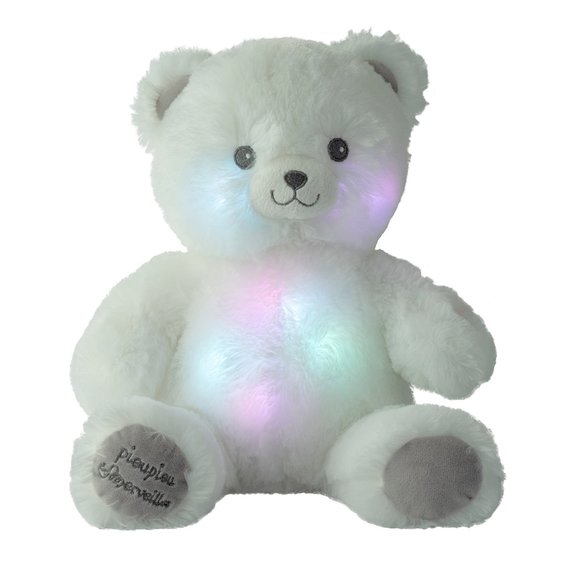 Peluche Grey Gaston lumineux 28 cm