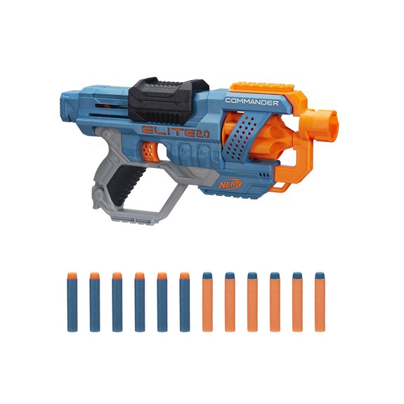 Nerf Elite 2.0 Commander RC-6 et Fléchettes Nerf Elite Officielles