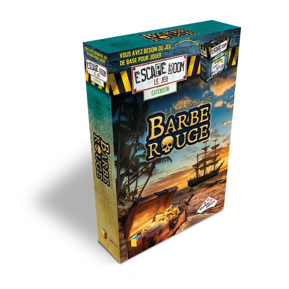 Escape room : Extension Le trésor de Barbe Rouge