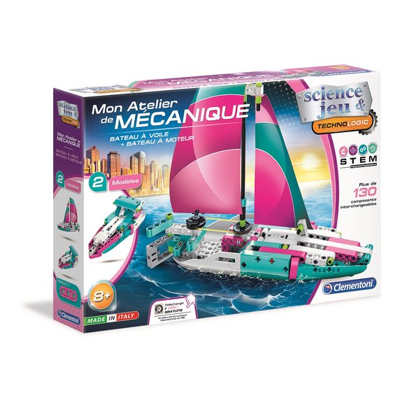 Atelier mécanique - bateau à voile et hors bord