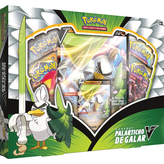 Coffret 4 Boosters Pokémon - Palarticho De Galar