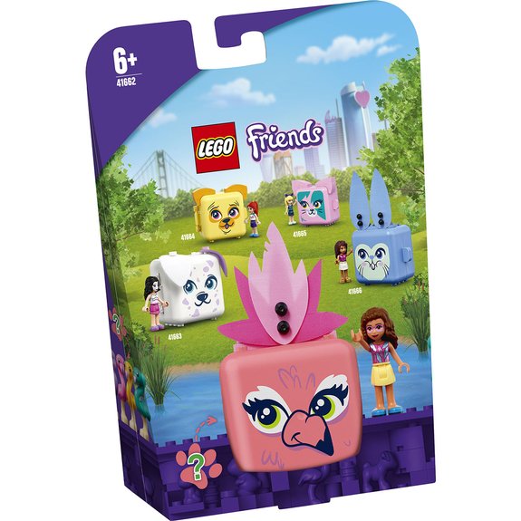 Le cube flamant rose d'Olivia LEGO FRIENDS 41662