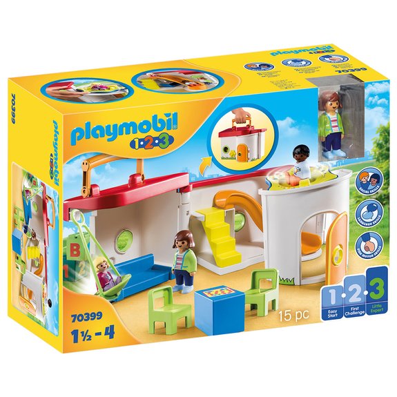 Playmobil Garderie transportable PLAYMOBIL 1.2.3 70399