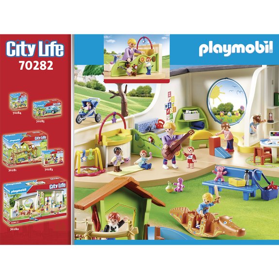 Espace crèche pour bébés Playmobil City Life 70282
