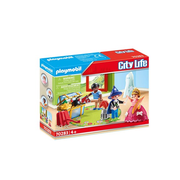 Enfants et malle de déguisements Playmobil City Life 70283