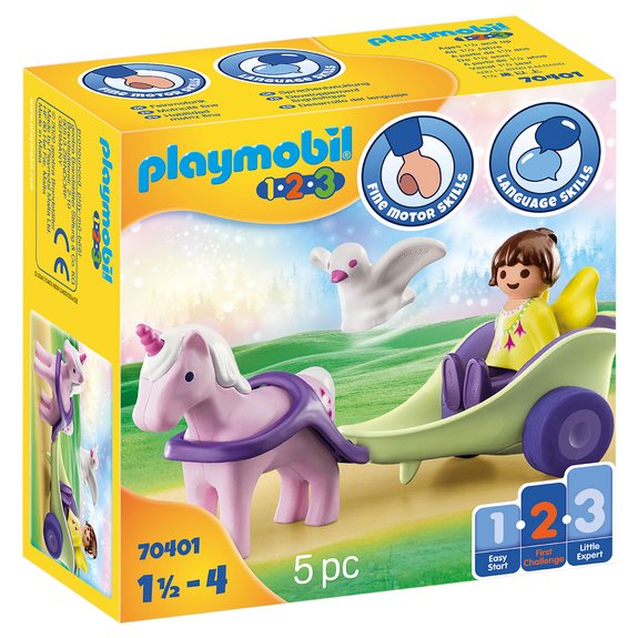 Calèche Licorne Playmobil 1.2.3 70401