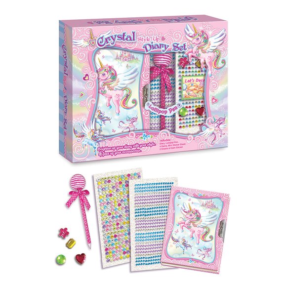 Coffret journal intime licorne