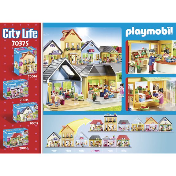 épicerie Playmobil City Life 70375