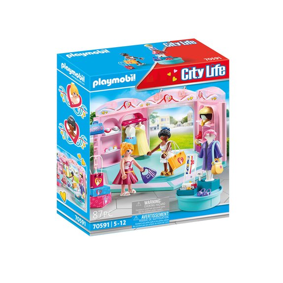 Boutique de mode Playmobil City Life 70591