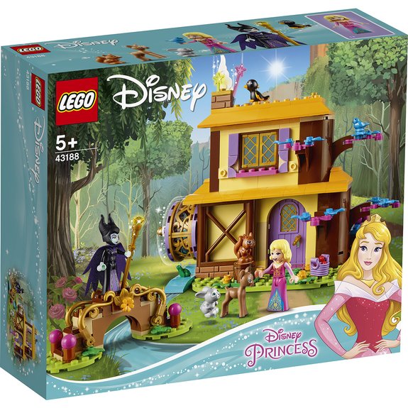 Le chalet dans la forêt d'Aurore Lego Disney 43188