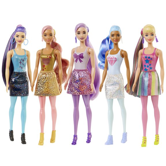 Poupée Barbie Color Reveal Paillettes